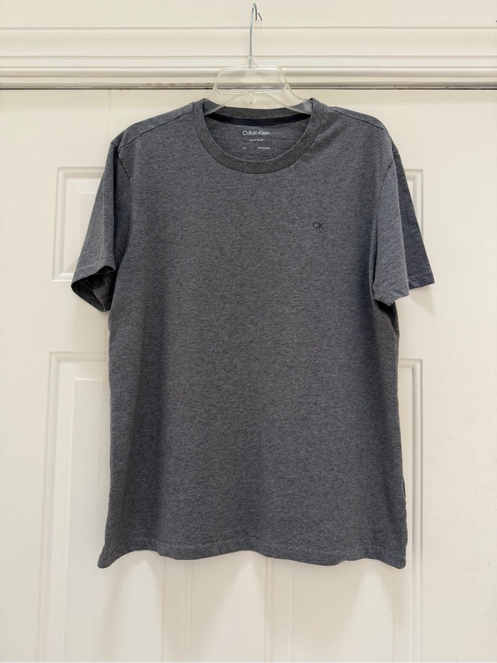EUC Calvin Klein Men's Dark Gray Crewneck Short Sleeve Tee
